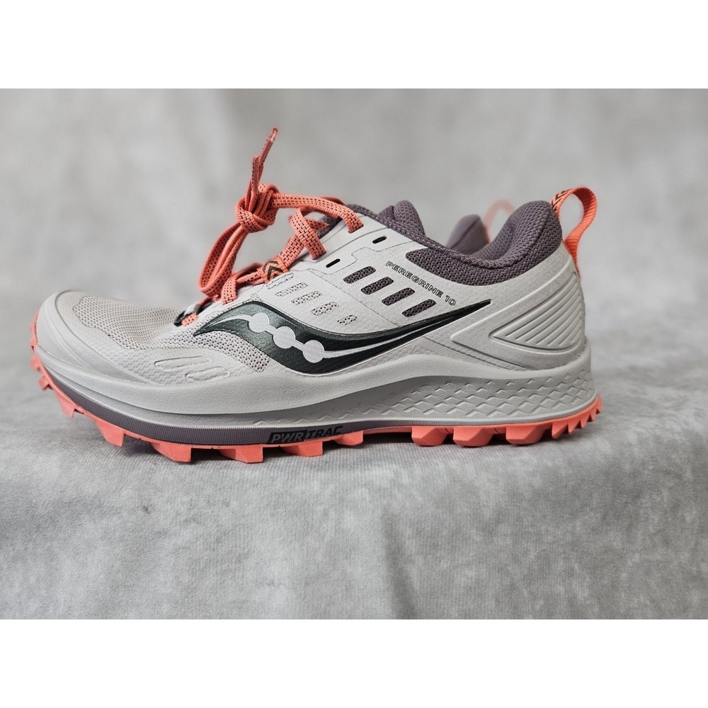 Saucony Peregrine 10 – Women's Size 6 – Dusk Grey – Trail Running Shoes